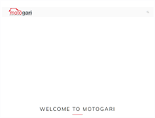 Tablet Screenshot of motogari.com